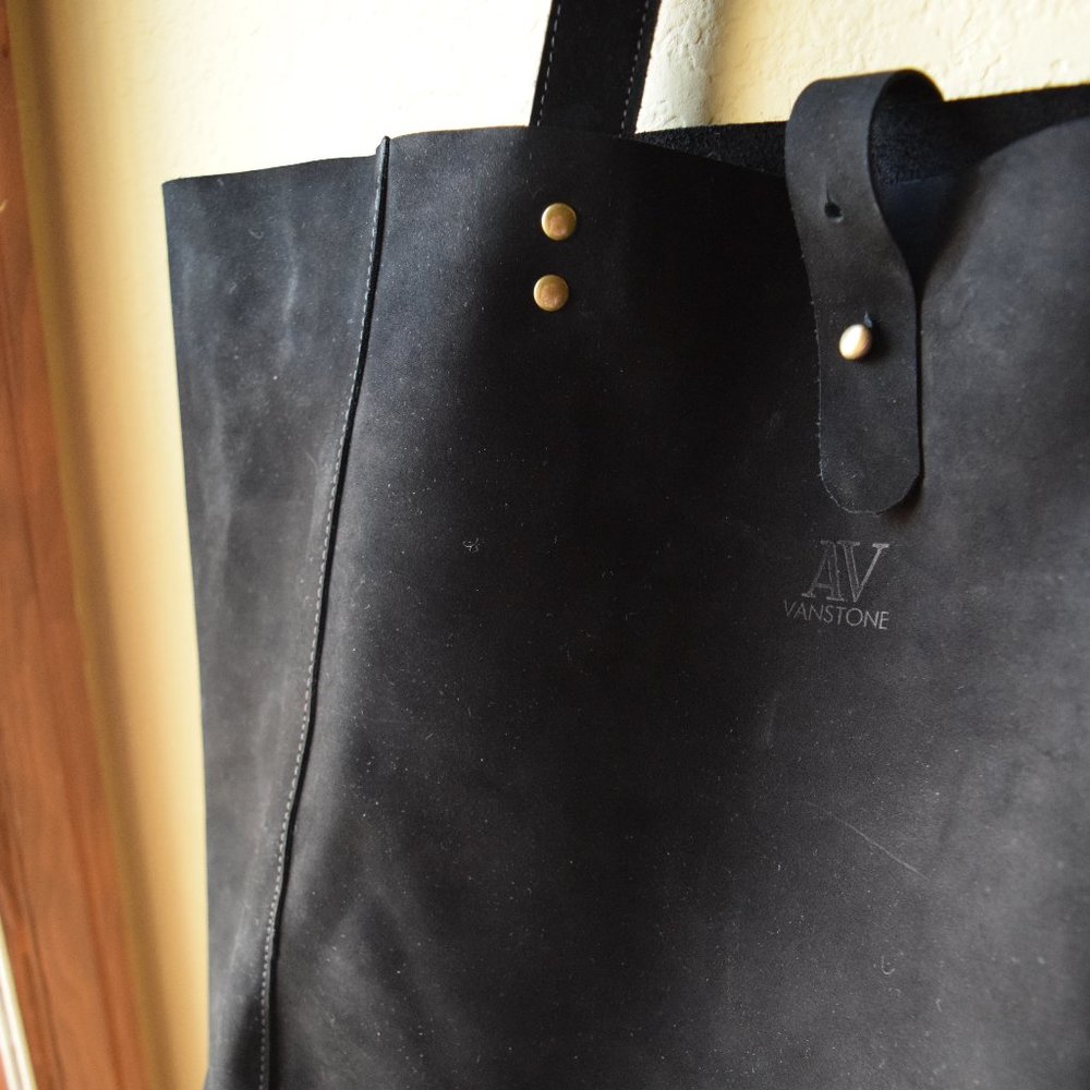 Handade Leather Tote Bag